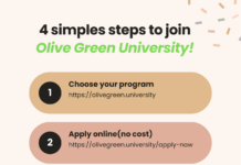 4 Simple Steps to Join Olive Green University — Now Featured on Diversity Magazine
